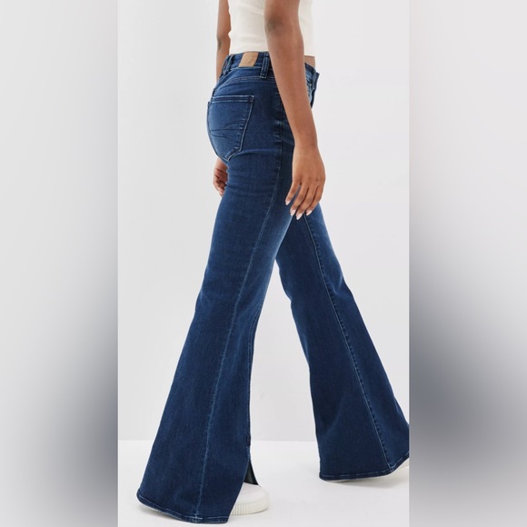 American Eagle Festival Flare Sz 4 - Picture 1 of 8